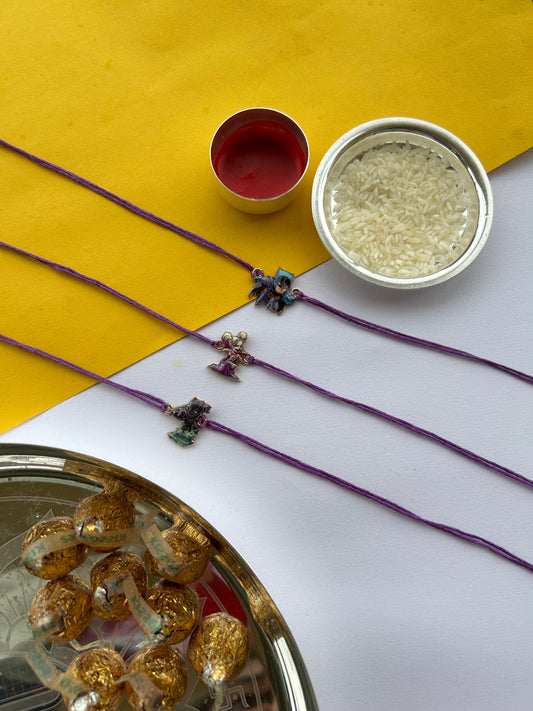 Assorted Rakhi (pack of 3)