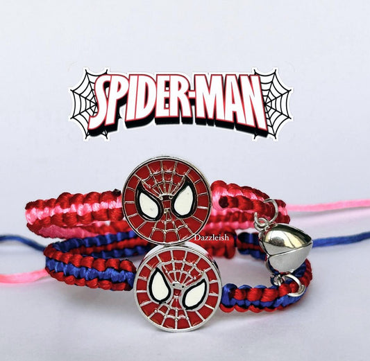 Spider-Man inspired matching bands