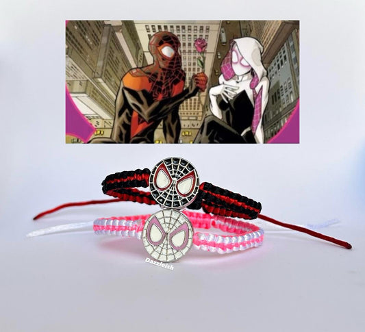 Miles Morales X Gwen Stacy Matching Bands