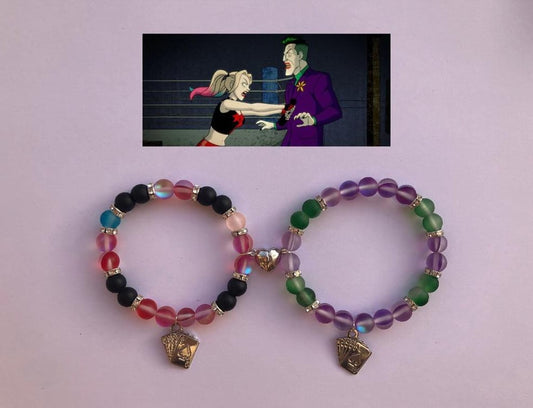 Joker X Harley Quinn Matching Bracelets